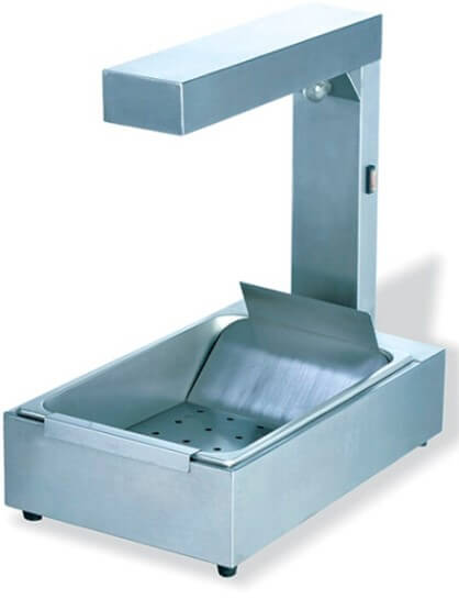 CHIP DUMP, COUNTER TOP LARGE ELECTRIC - cater-care